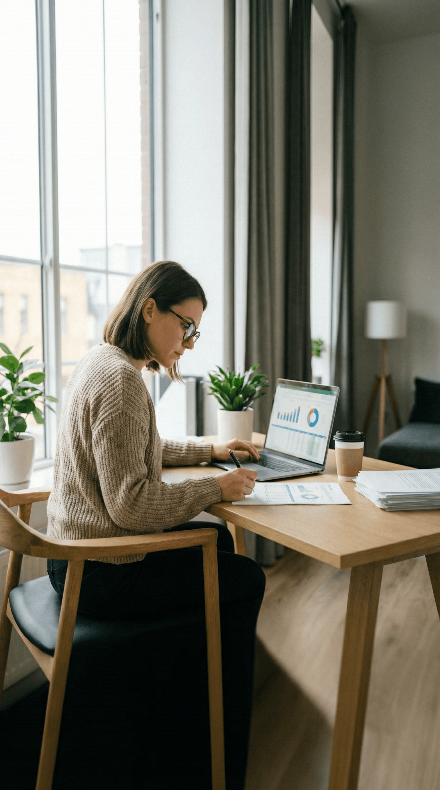 Team consulting with clients